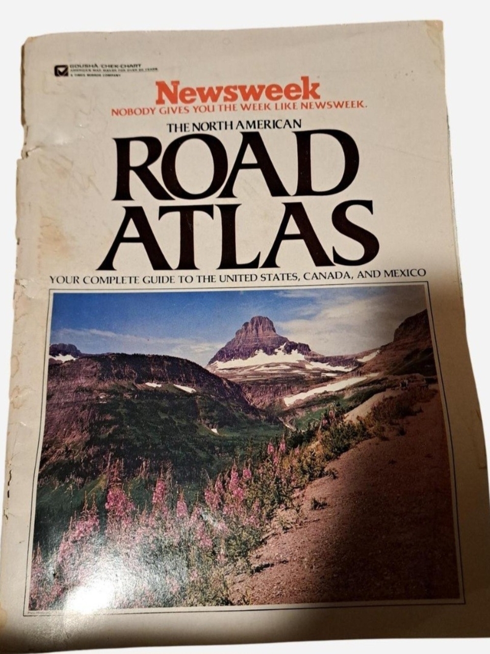 North American Road Atlas - White Cover Book